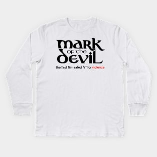 Mark of the Devil Kids Long Sleeve T-Shirt